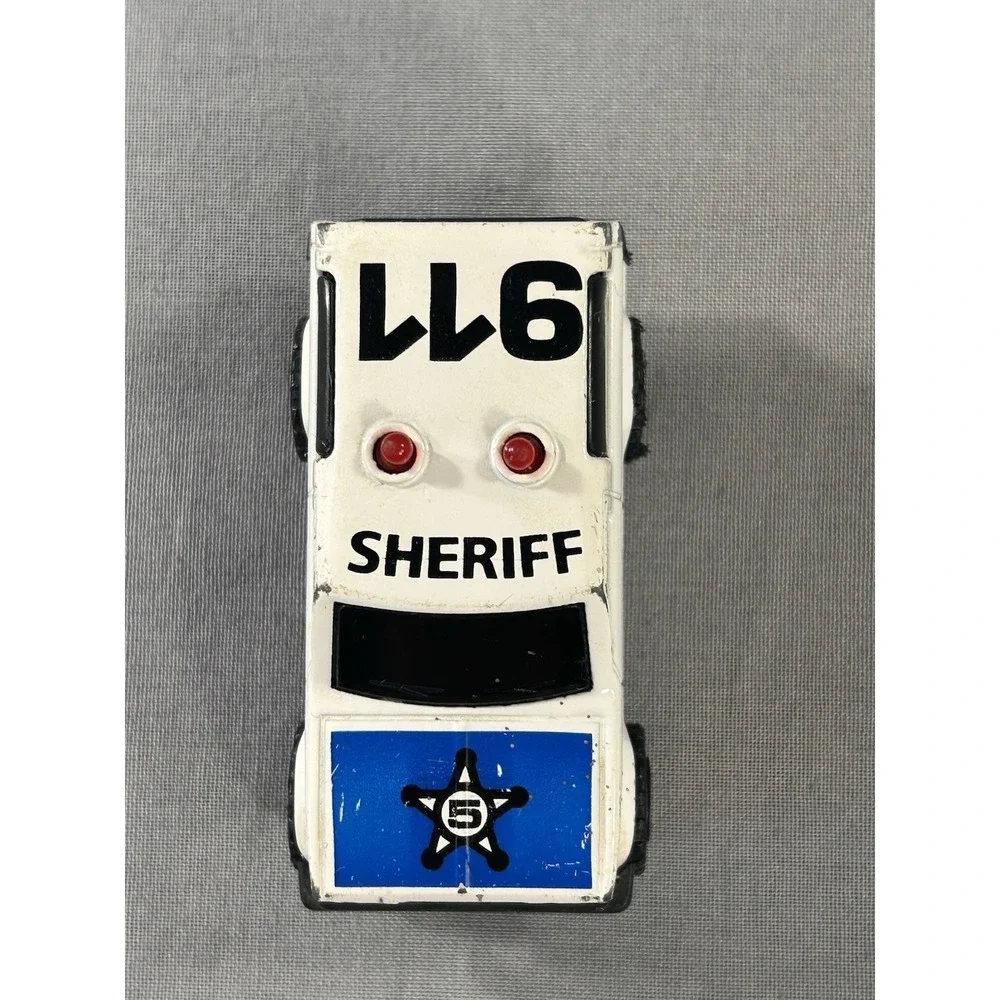 vintage Majorette Sonic Flashers 1:64 scale diecast Ford Bronco Sheriff SUV